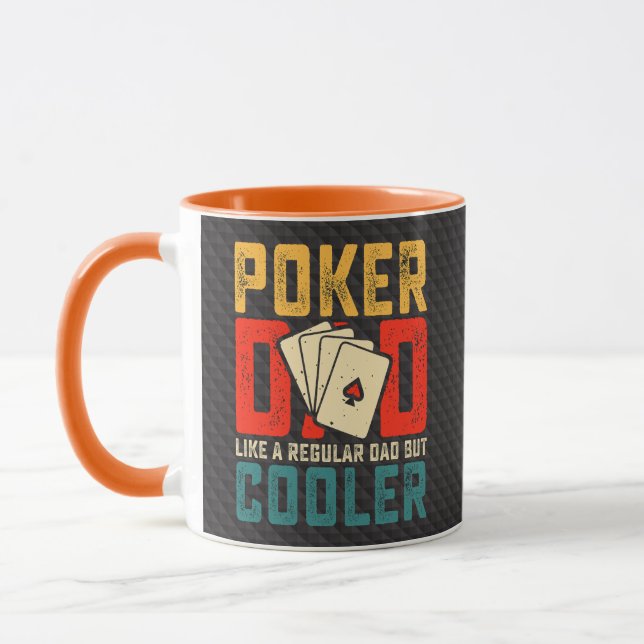 Caneca Poker Dad, Like a Regular Dad But Cooler (Esquerda)