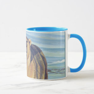 Caneca Polar Bear Art Café Mug Willife Bear Cup