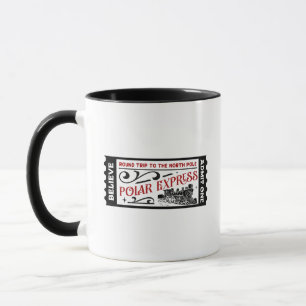 Caneca Polar Express Train Ticket Natal
