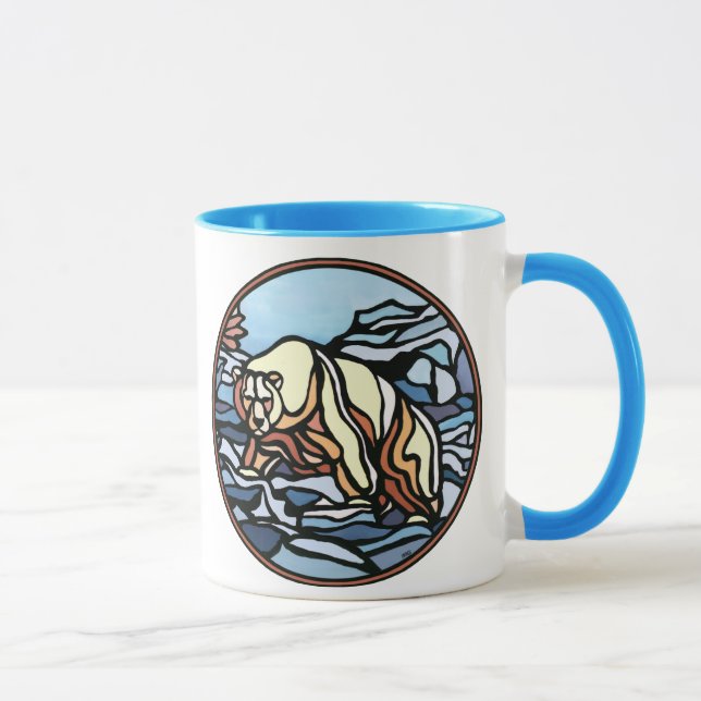 Caneca Polar Urso Café Mug Primeira Taça de Bear (Direita)
