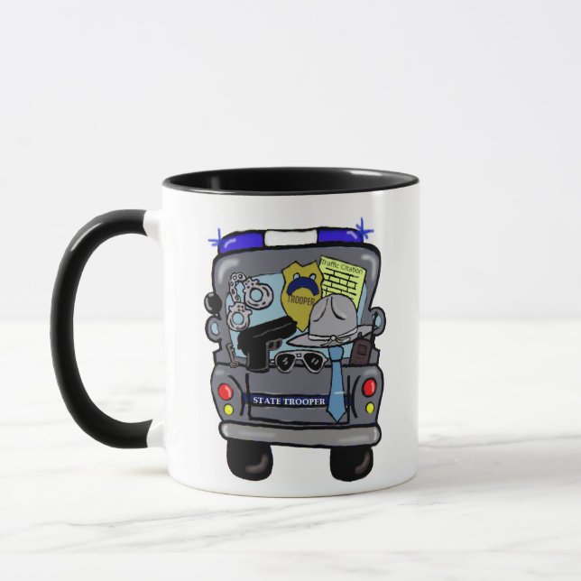 Caneca Polícia estadual (Esquerda)
