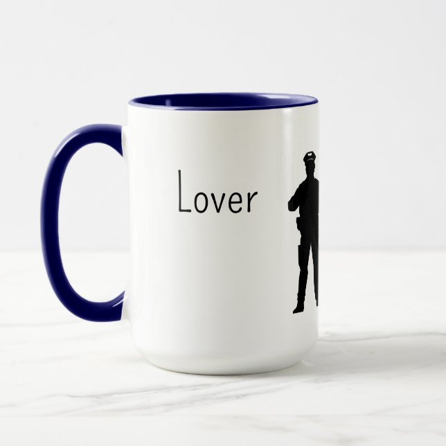Caneca Polícia Mug (Esquerda)