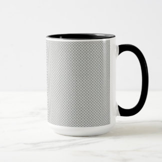 Caneca Polímero preto e cinzento da fibra do carbono