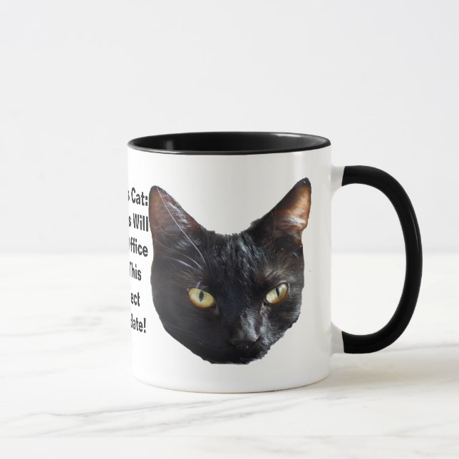 Caneca Política Cat. Nenhum Rato Estará No Poder (Direita)
