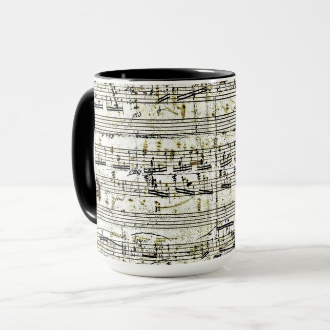 Caneca "Polonaise" de Chopin (Frente Esquerda)