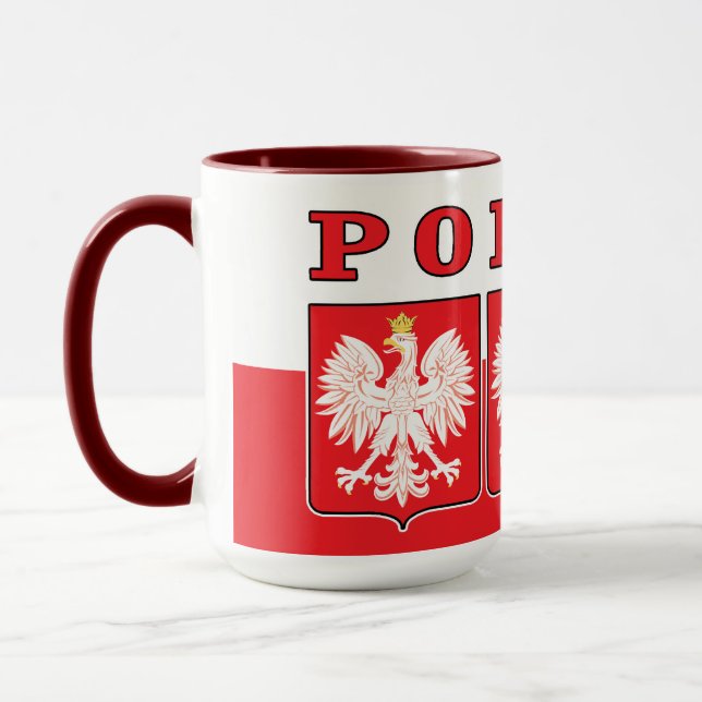 Caneca Polska Eagle Shields (Esquerda)