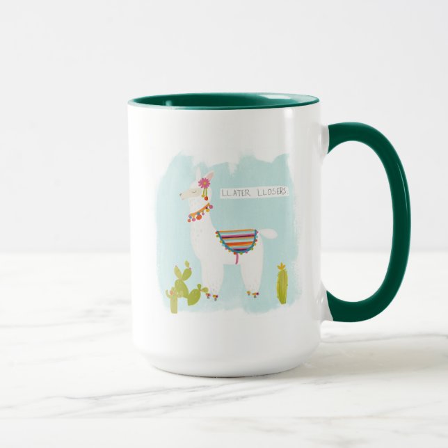 Caneca Pom Pom Llama Rama - Llater Llosers (Direita)