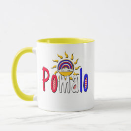 Caneca Pomalo - Relaxação Croata com Sol e Arco-íris