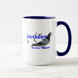 Caneca Pombos de competência coleccionáveis de Janssen 