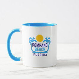 Caneca Pompano Beach Coffee Mug