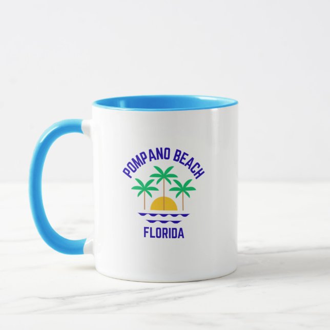 Caneca Pompano Beach Coffee Mug (Esquerda)
