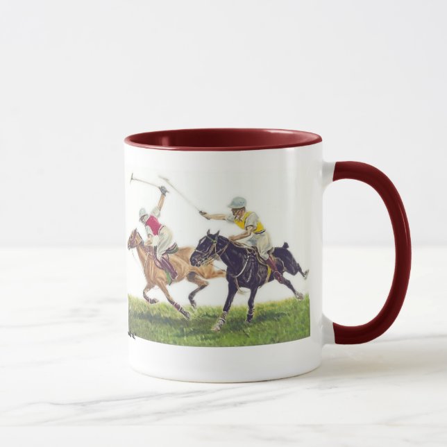 Caneca Pôneis de polo (Direita)