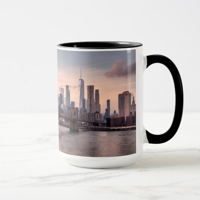 Caneca Ponte Brooklyn e Manhattan Inferior (Direita)
