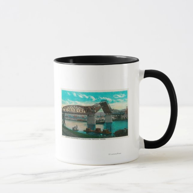 Caneca Ponte da Broadway sobre o rio Willamette (Direita)