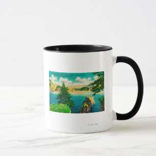 Caneca Ponte da passagem da decepção, Fidalgo e ilha de