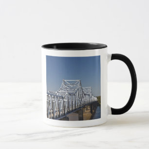 Caneca ponte da rodovia I-20 sobre o rio Mississippi,