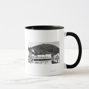 Caneca Ponte da rua de Stedman e montanha dos cervos,