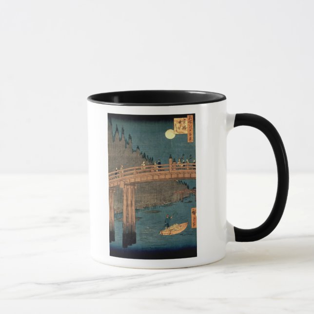 Caneca Ponte de Kyoto pelo luar (Direita)