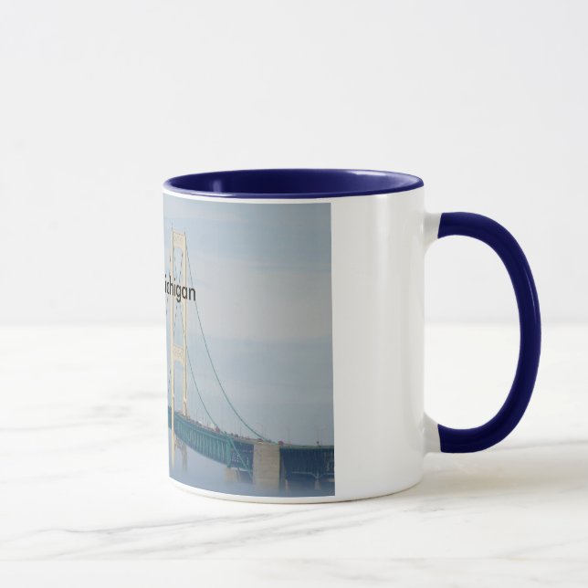 Caneca Ponte de Mackinac, Michigan (Direita)
