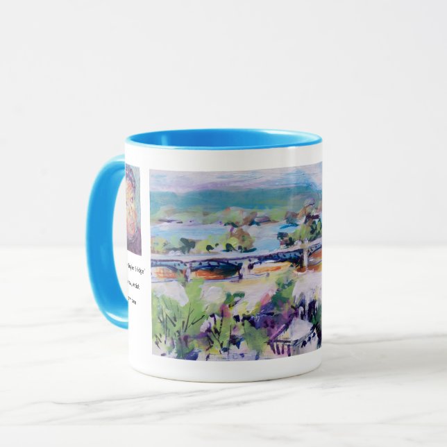 Caneca Ponte Harvey Taylor / Artista Larry Lerew (Frente Esquerda)