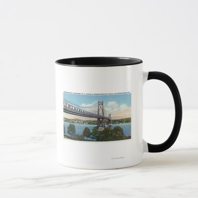 Caneca Ponte médio-Hudson para o histórico de Roosevelt N (Direita)