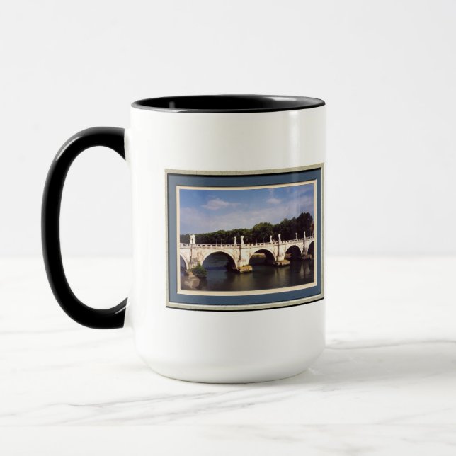 Caneca Ponte Sant'Angelo em Roma, Itália (Esquerda)