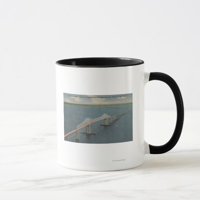 Caneca Ponte Sunshine Skyway da Flórida (Direita)