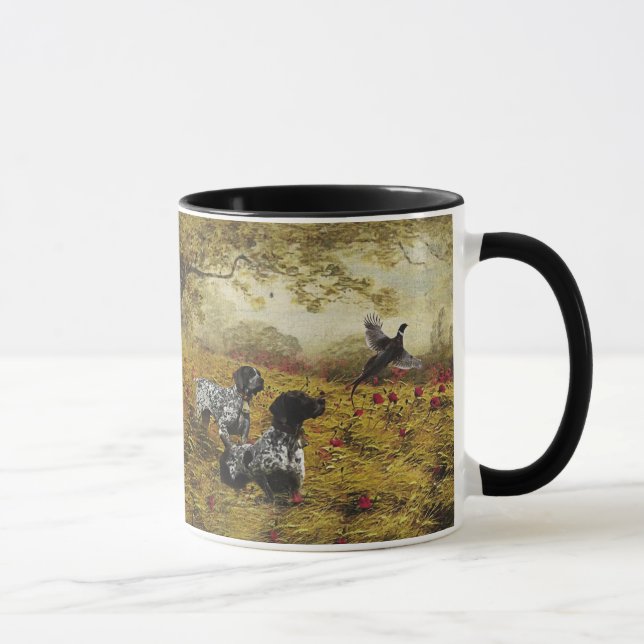 Caneca Ponteiros abreviados alemães (Direita)