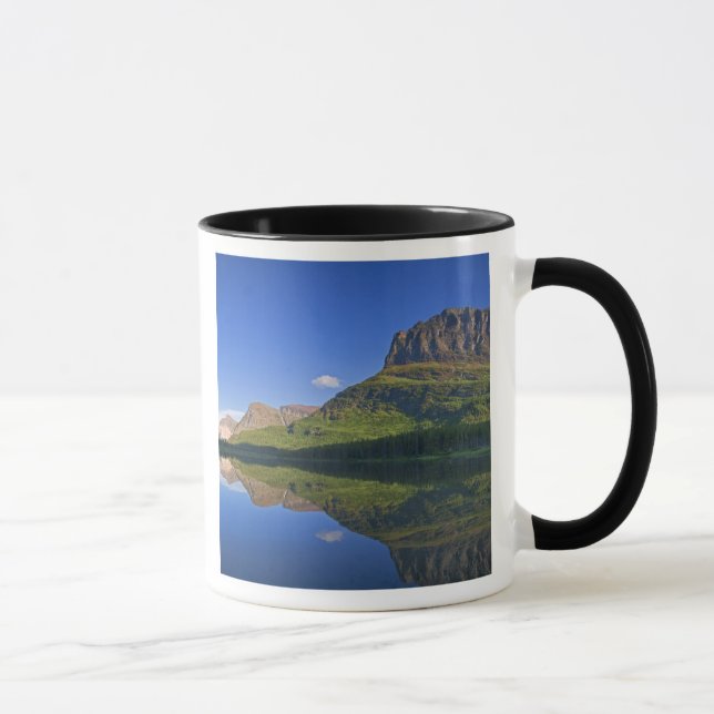 Caneca Ponto Grinnel e Allen Mountain refletem-se em (Direita)