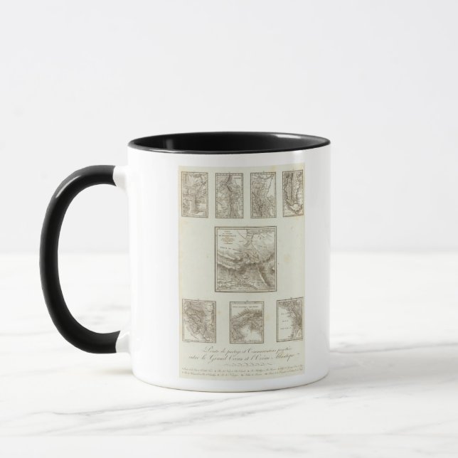 Caneca Pontos de partilha e Comunicações projetadas (Esquerda)
