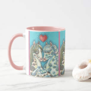 Caneca Pony Passion CUMBO HORSE MUG Trim Rosa