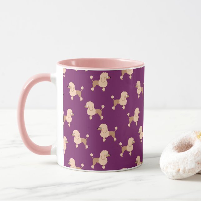 Caneca Poodle Mug (Com Donut)