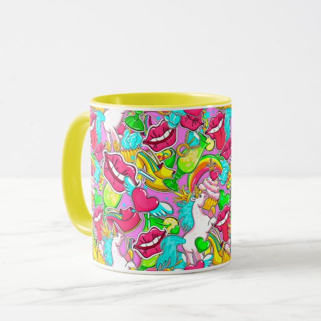 Caneca Pop Art (Frente Esquerda)