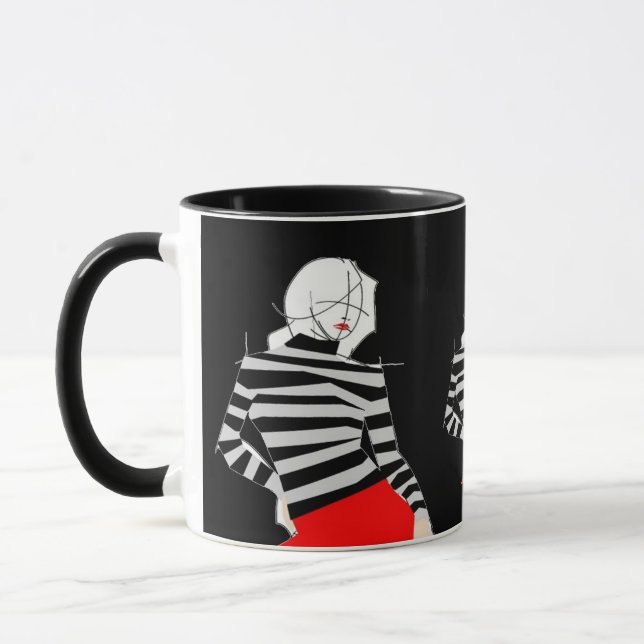 Caneca Pop Art Fashion Mug (Esquerda)
