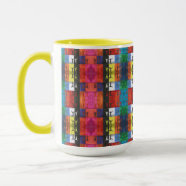 Caneca Pop art no.1 by Yeshaya Dank - unity & harmony
