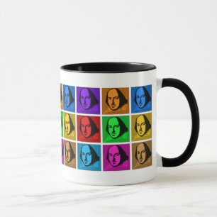 Caneca Pop art Shakespeare