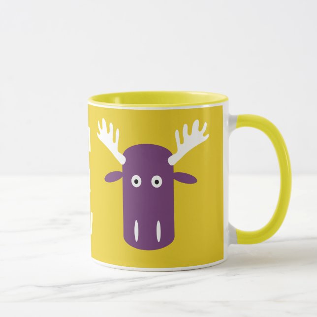 Caneca Pop de alce de alce de alça (Direita)