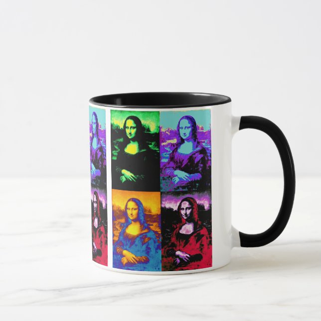 Caneca pop mona lisa (Direita)