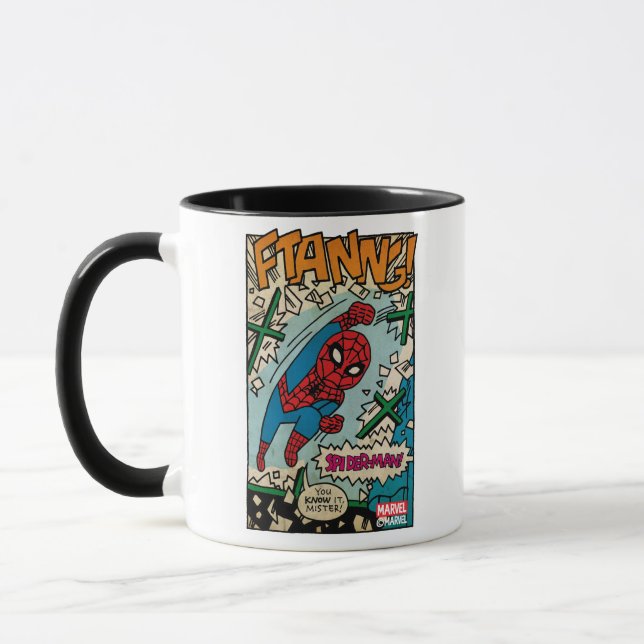 Caneca Pop Spider-Man Comic Strip (Esquerda)