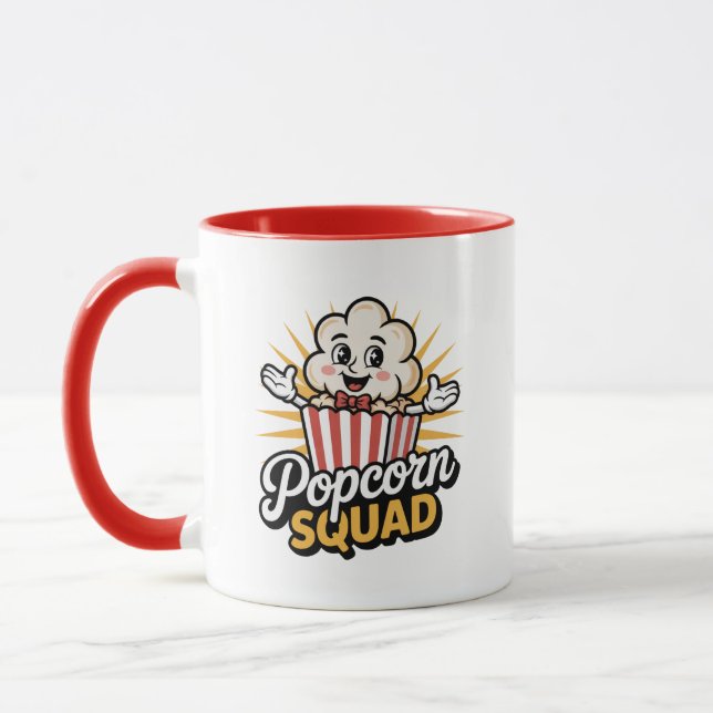 Caneca Popcorn Squad (Esquerda)