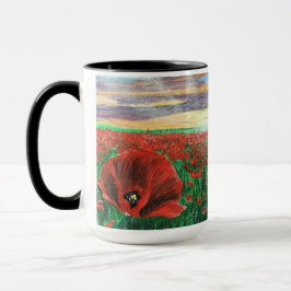 Caneca Poppy Field SF Mug