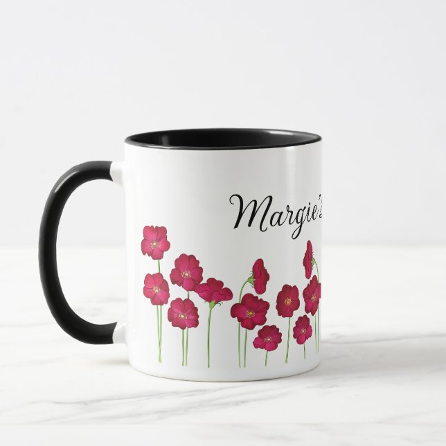 Caneca Poppy Mug com o nome da Mãe (Esquerda)