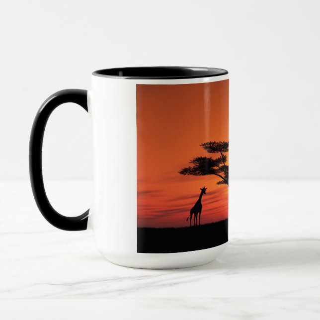 Caneca Por do sol africano (Esquerda)