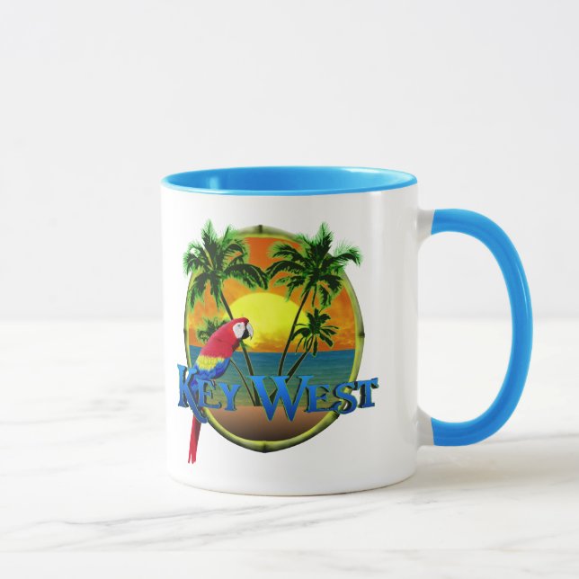 Caneca Por do sol de Key West (Direita)