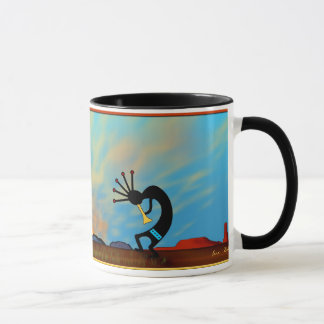 Caneca Por do sol do deserto do sudoeste
