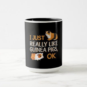 Caneca Porco Guineense Eu Gosto Muito De Porcos Guineus O
