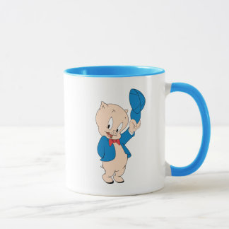 Caneca Porky Pig | Chapéus ondulados
