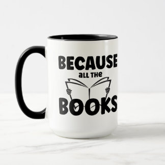 Caneca Porque Todos Os Livros