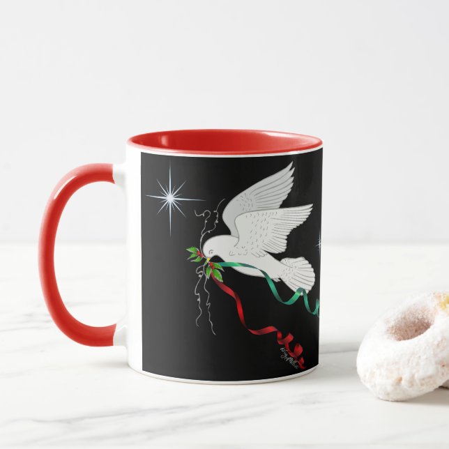 Caneca Porta branca (Com Donut)