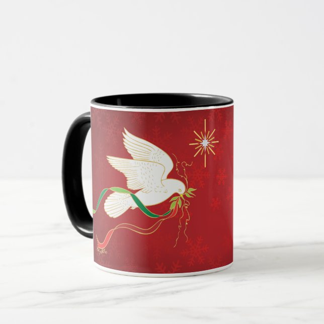 Caneca Porta branca (Frente Esquerda)